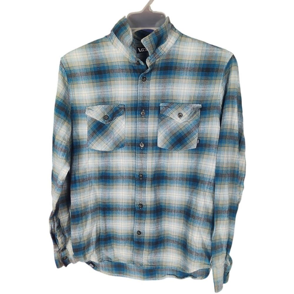 VANS long sleeve flannel men's medium